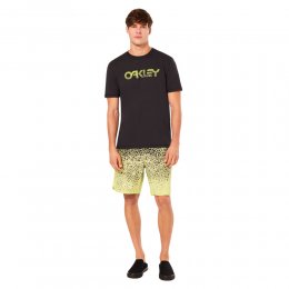 Pantaloni scurti apa Oakley Session RC 19 Gradient Crackle Black/Yellow