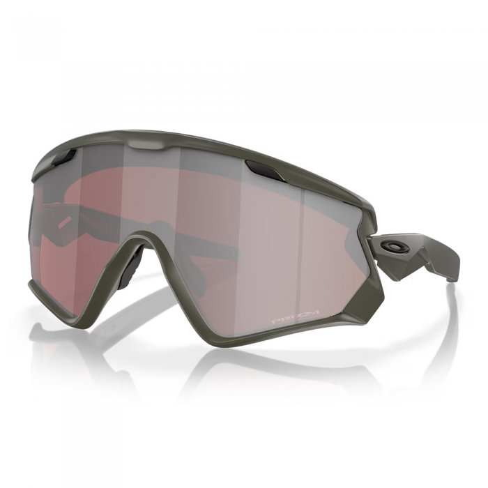 Ochelari de soare Oakley Wind Jacket 2.0 Matte Olive Prizm Snow Black Iridium