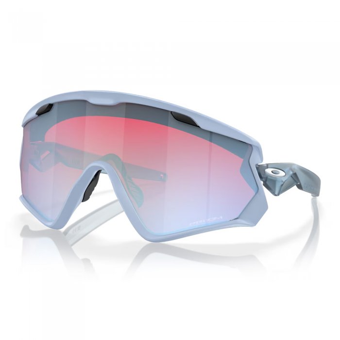 Ochelari de soare Oakley Wind Jacket 2.0 Matte Trans Stonewash Prizm Snow Sapphire