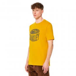 Tricou Oakley Winter Lines Amber Yellow