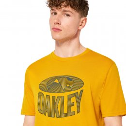 Tricou Oakley Winter Lines Amber Yellow