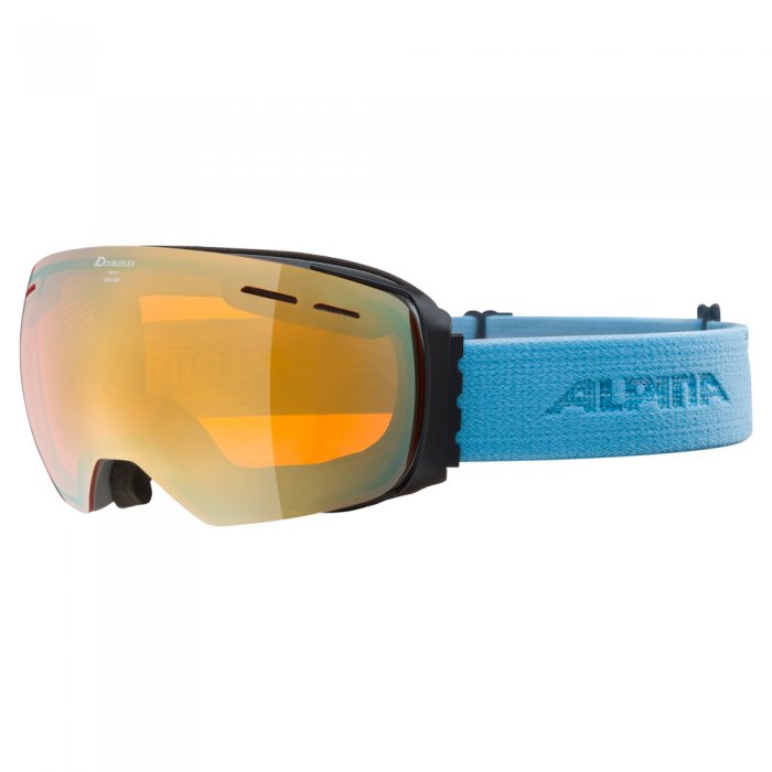 Ochelari Alpina Granby Q-LITE grey-skyblue/gold sapphire