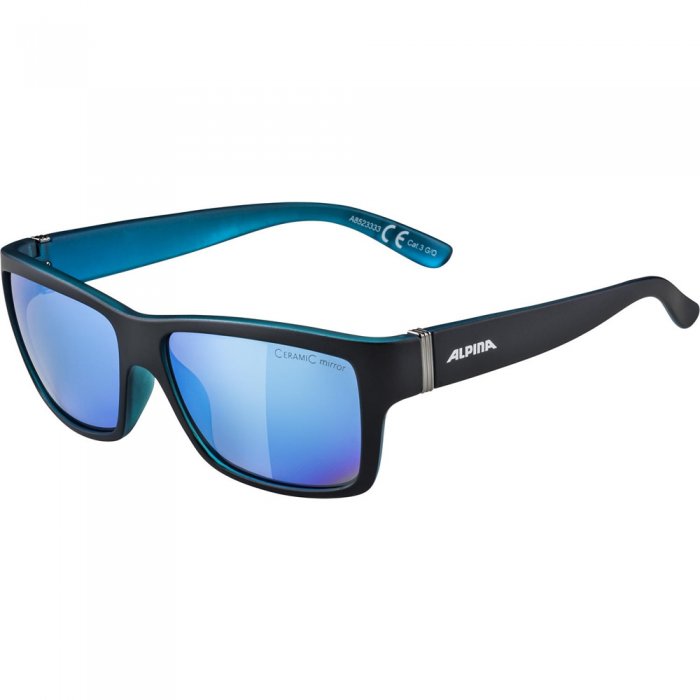 Ochelari de soare Alpina Kacey Black Matt/Blue