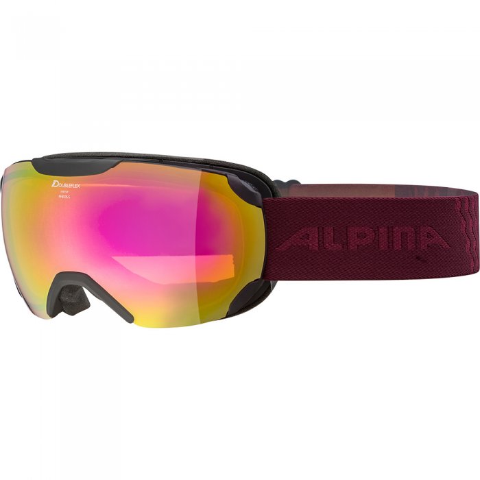 Ochelari Alpina Pheos S HM black cassis/pink sapphire