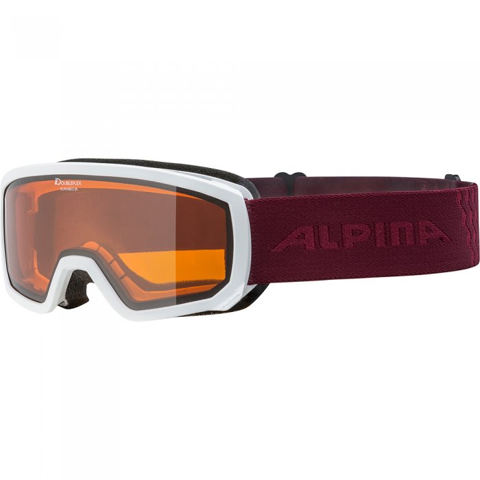 Ochelari Alpina Scarabeo JR DH white cassis