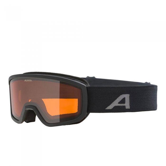 Ochelari Alpina Scarabeo JR Black Matt/Orange