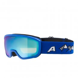 Ochelari Alpina Scarabeo JR Q-Lite Blue Matt/Mirror Blue