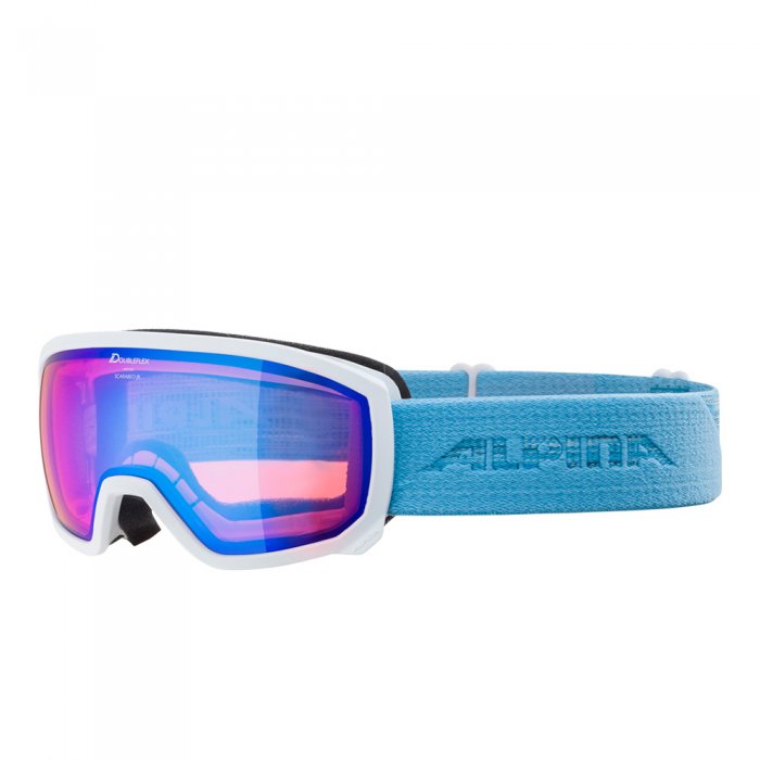 Ochelari Alpina Scarabeo JR Q-LITE white-skyblue/blue