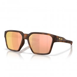 Ochelari de soare Oakley Briza Matte Tortoise Dark Amber Prizm Rose Gold