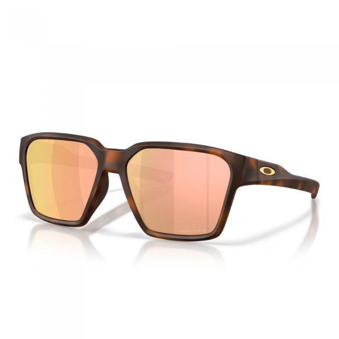 Ochelari de soare Oakley Briza Matte Tortoise Dark Amber Prizm Rose Gold