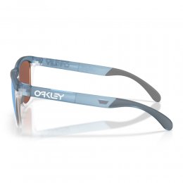 Ochelari de soare Oakley Frogskins Range XL Transparent Stonewash Clear Prizm Deep Water Polarized