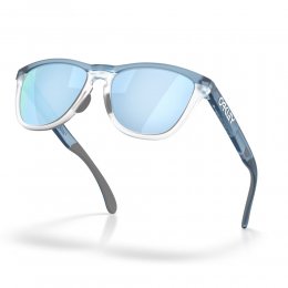 Ochelari de soare Oakley Frogskins Range XL Transparent Stonewash Clear Prizm Deep Water Polarized