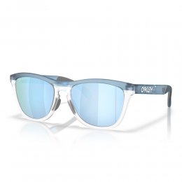 Ochelari de soare Oakley Frogskins Range XL Transparent Stonewash Clear Prizm Deep Water Polarized