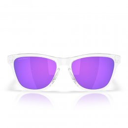 Ochelari de soare Oakley Frogskins S Polished Clear Prizm Violet