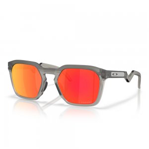Ochelari de soare Oakley HSTN SQ Matte Grey Smoke Prizm Ruby