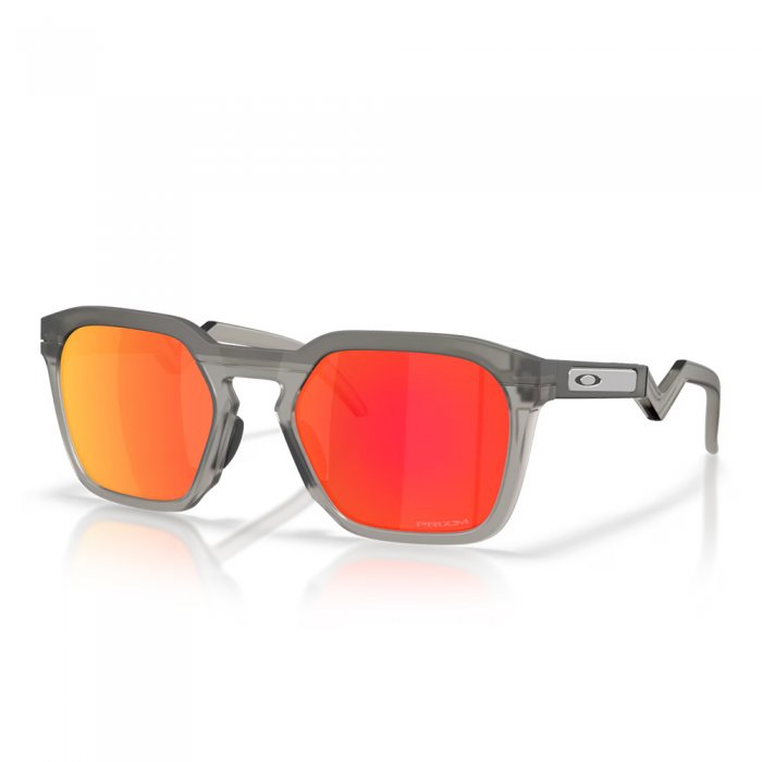 Ochelari de soare Oakley HSTN SQ Matte Grey Smoke Prizm Ruby