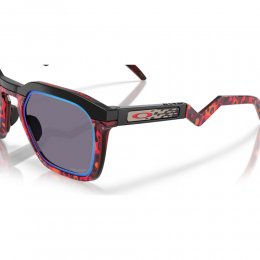 Ochelari de soare Oakley HSTN SQ Troy Lee Designs Polished Black Prizm Grey
