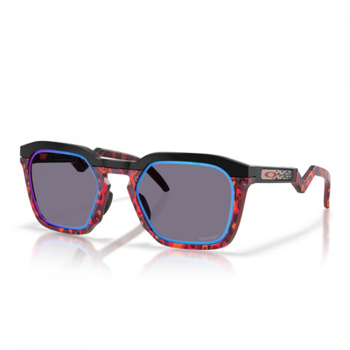 Ochelari de soare Oakley HSTN SQ Troy Lee Designs Polished Black Prizm Grey