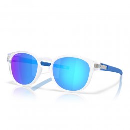 Ochelari de soare Oakley Latch Neon Pop Collection Matte Clear Prizm Sapphire