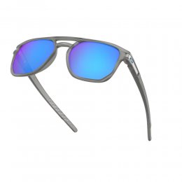 Ochelari de soare Oakley Latch Beta Matte Grey Ink Prizm Sapphire Polarized