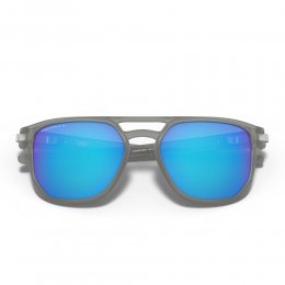 Ochelari de soare Oakley Latch Beta Matte Grey Ink Prizm Sapphire Polarized