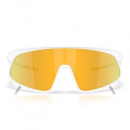 Ochelari de soare Oakley RSLV Matte White Prizm 24K