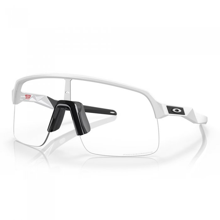 Ochelari de soare Oakley Sutro Lite Matte White Clear To Black Iridium Photochromic