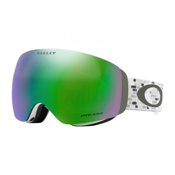 Ochelari Oakley Flight Deck XM Lindsey Vonn Brick Wall Prizm Snow Jade Iridium