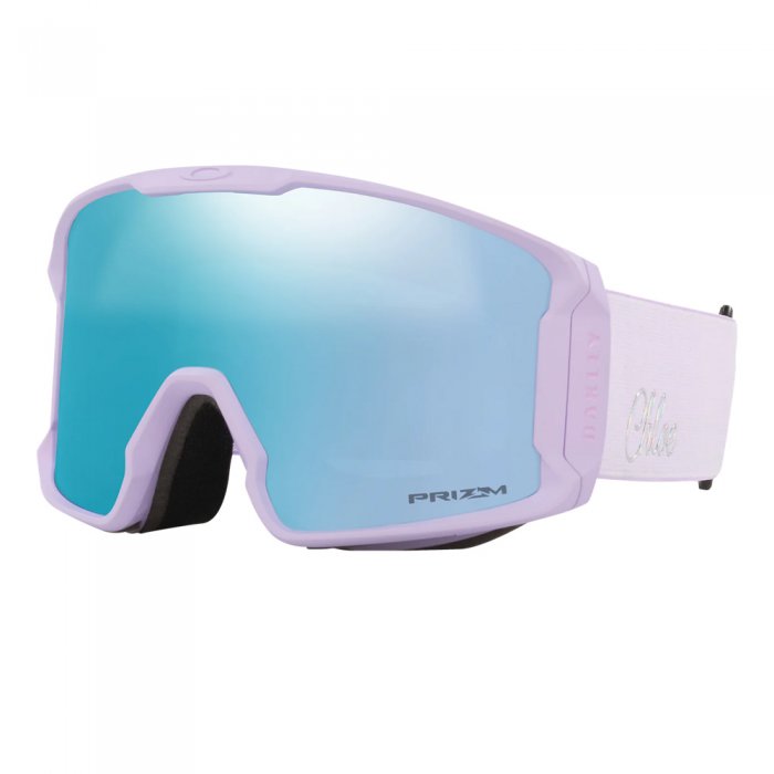 Ochelari Oakley Line Miner L Chloe Kim Purple Prizm Snow Sapphire Iridium