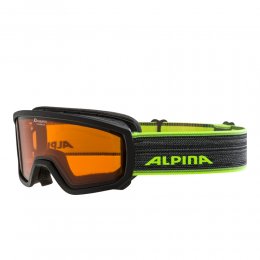 Ochelari Alpina Scarabeo JR black-neon/orange