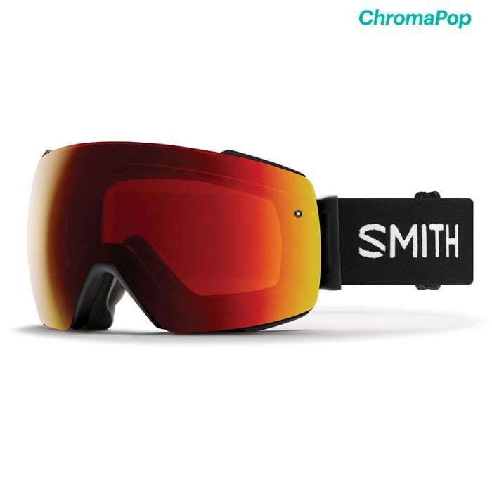 Ochelari Smith I/O Mag Black ChromaPop Sun Red Mirror