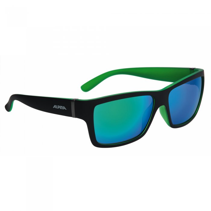 Ochelari de soare Alpina Kacey Black Matt/Green