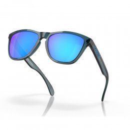 Ochelari de soare Oakley Frogskins Crystal Black Prizm Sapphire Polarized