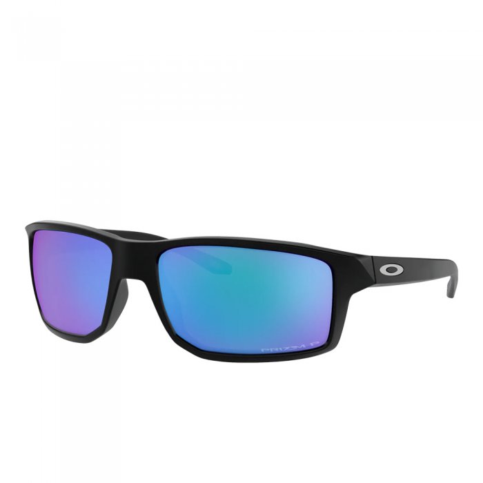 Ochelari de soare Oakley Gibston Matte Black Prizm Sapphire Polarized