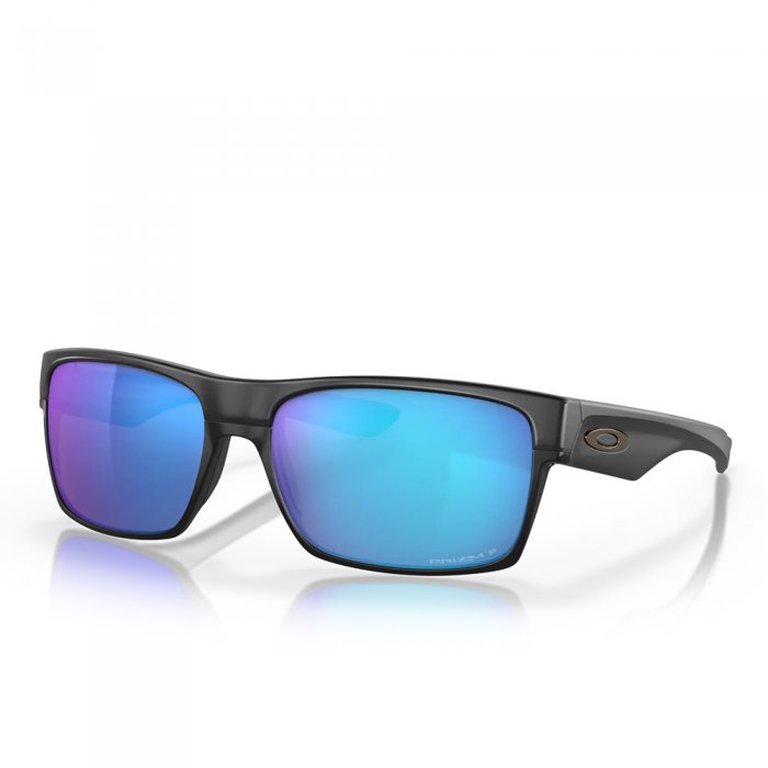 Ochelari de soare Oakley TwoFace Matte Black Prizm Sapphire Polarized