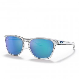 Ochelari de soare Oakley Manorburn Polished Clear Prizm Sapphire