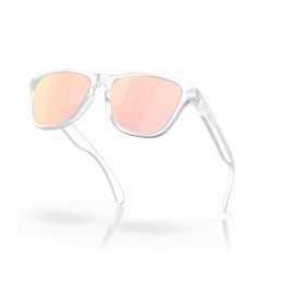 Ochelari de soare Oakley Frogskins XS Matte Clear Prizm Rose Gold