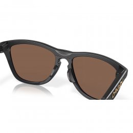 Ochelari de soare Oakley Frogskins Hybrid Matte Black 24K Prizm Polarized