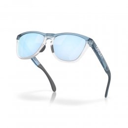 Ochelari de soare Oakley Frogskins Range Transparent Stonewash Prizm Deep Water Polarized