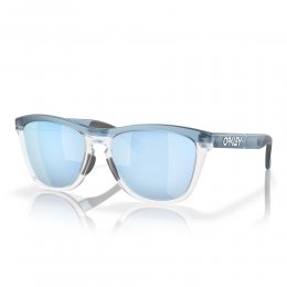 Ochelari de soare Oakley Frogskins Range Transparent Stonewash Prizm Deep Water Polarized