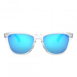 Ochelari de soare Oakley Frogskins XS Polished Clear Prizm Sapphire