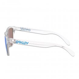 Ochelari de soare Oakley Frogskins XS Polished Clear Prizm Sapphire