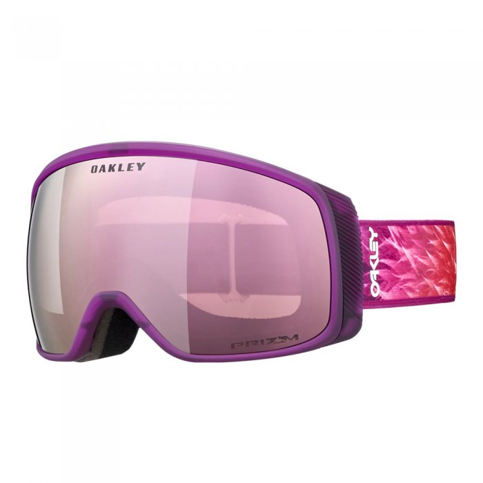 Ochelari Oakley Flight Tracker M Ultra Purple Blaze Prizm Rose Gold Iridium