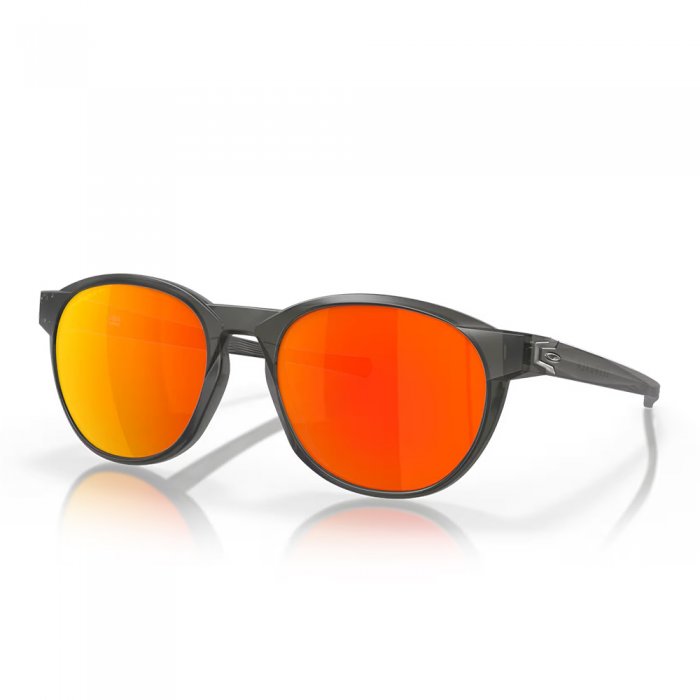 Ochelari de soare Oakley Reedmace Matte Grey Smoke Prizm Ruby Polarized