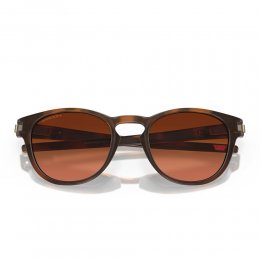 Ochelari de soare Oakley Latch Matte Brown Tortoise Prizm Brown Gradient