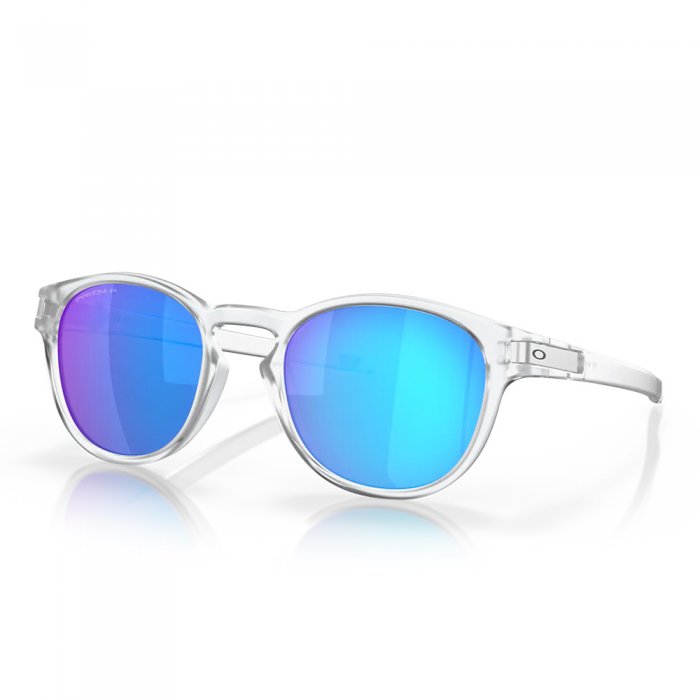 Ochelari de soare Oakley Latch Matte Clear Prizm Sapphire Polarized