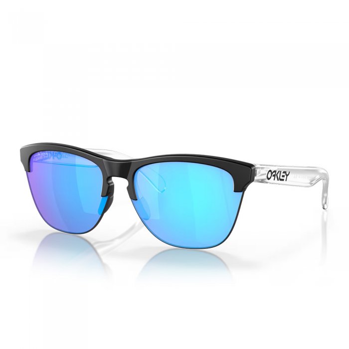 Ochelari de soare Oakley Frogskins Lite Matte Black Prizm Sapphire