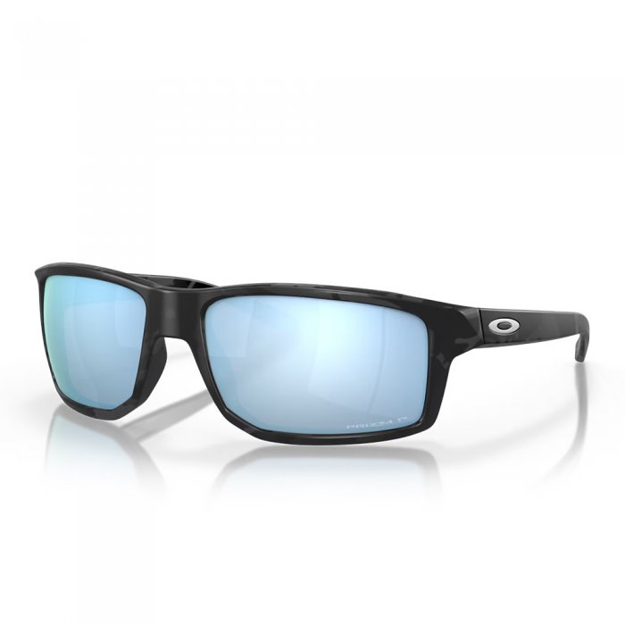 Ochelari de soare Oakley Gibston Matte Black Camo Prizm Deep Water Polarized