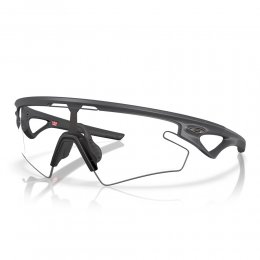 Ochelari de soare Oakley Sphaera Slash Carbon Clear to Black Iridium Photochromic