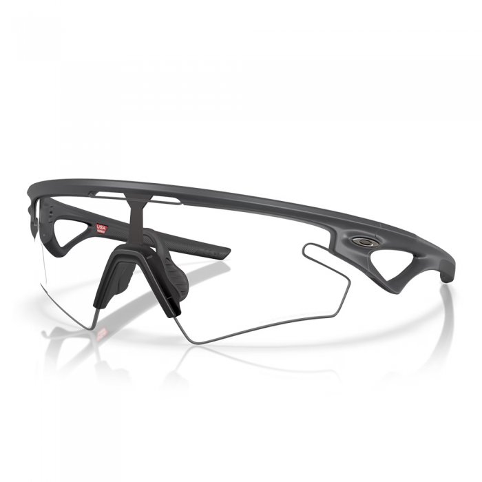 Ochelari de soare Oakley Sphaera Slash Carbon Clear to Black Iridium Photochromic
